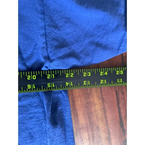 Freedom Mens T Shirt Sz XL Ronald Reagan Eagle Flag USA Patriotic America Blue - Picture 9 of 10